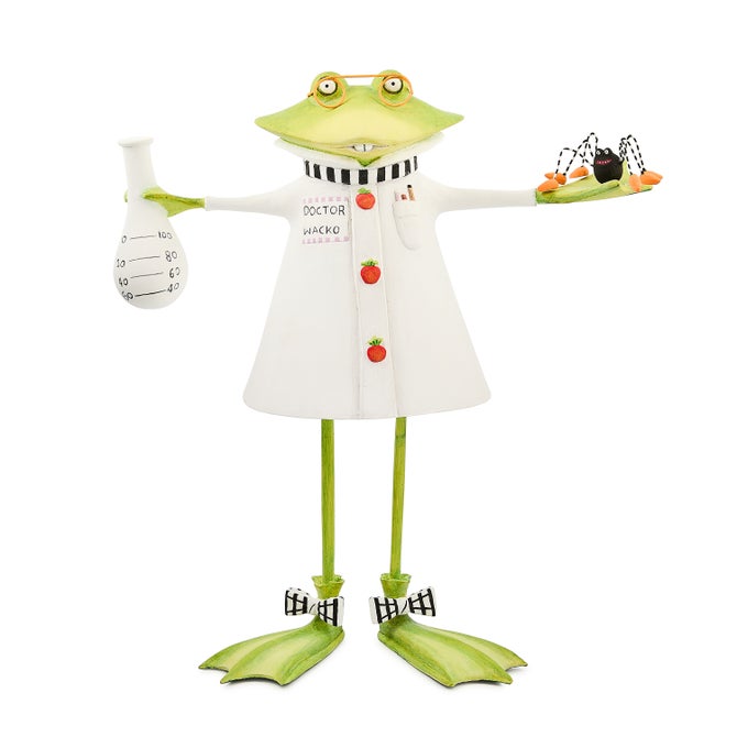 Patience Brewster Dr. Wacko Frog Figure - {current_domain}
