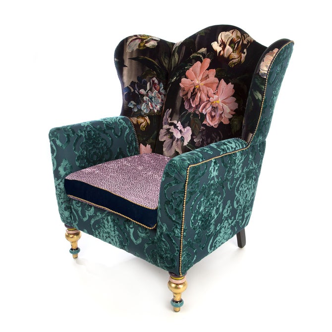 Moonlight Garden Off The Record Wing Chair II - {current_domain}