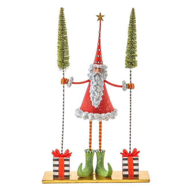 Patience Brewster Santa Gift Tree Figure - {current_domain}