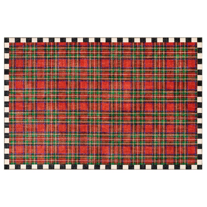 Royal Stewart Tartan Red 5' x 7'6
