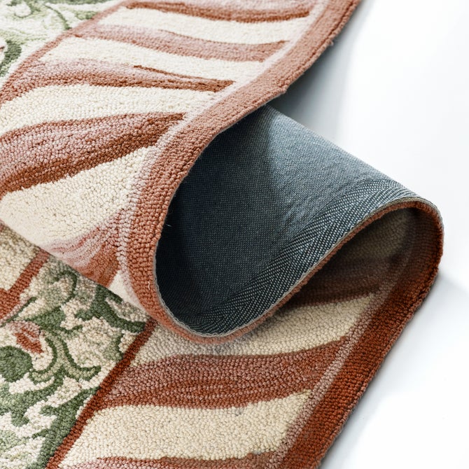 Mocha Check 6' Octagon Rug - {current_domain}