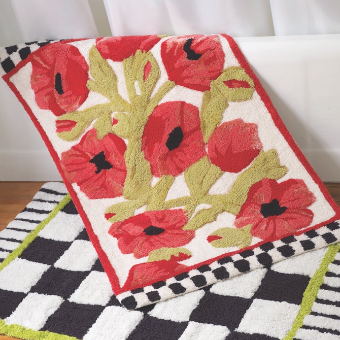 Poppy Bath Rug - {current_domain}