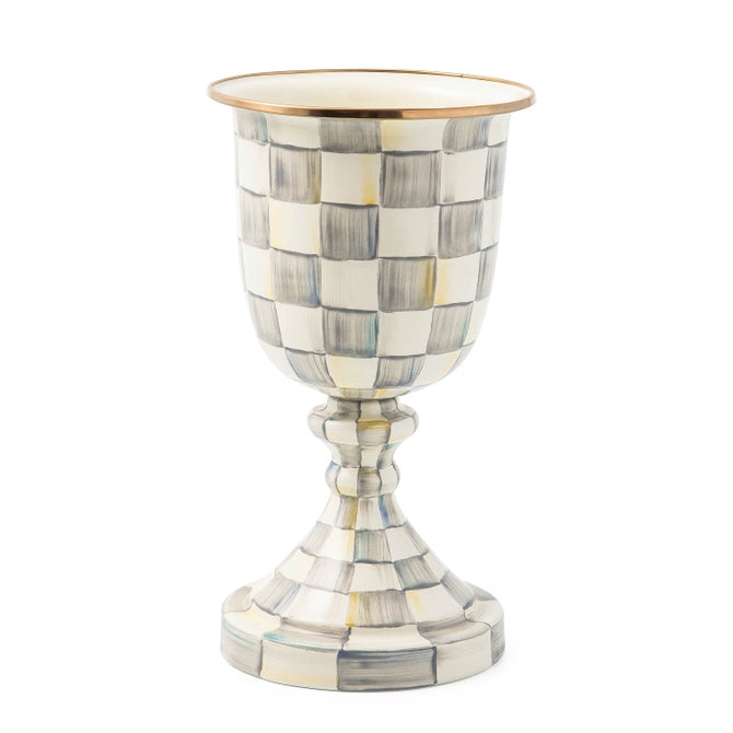 Enamel Pedestal Vase - {current_domain}