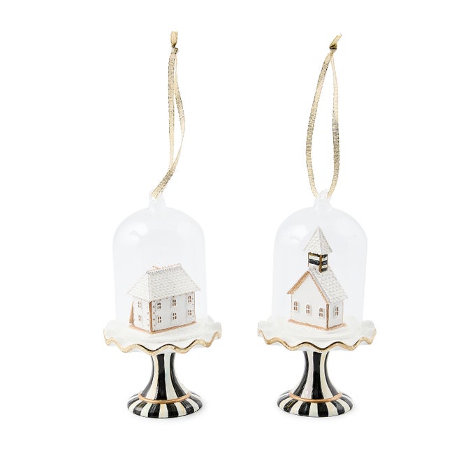 Gingerbread Cloche Ornaments, Set of 2 - {current_domain}