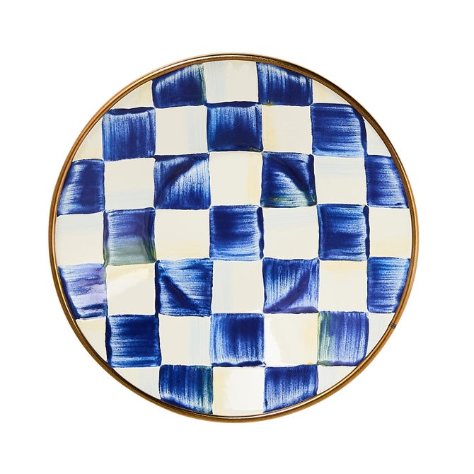 Royal Check Tea Glass Saucer - {current_domain}