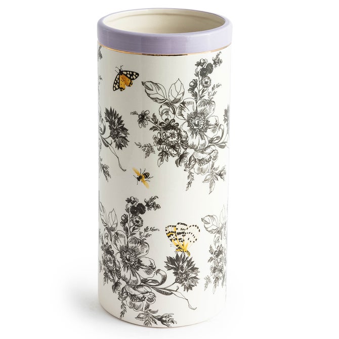 Butterfly Toile Vase - {current_domain}