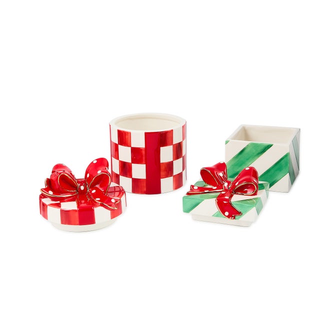 Check It Out Ceramic Gift Boxes, Set of 2 - {current_domain}