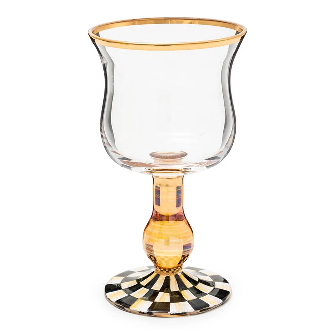 Courtly Check Glassware - {current_domain}