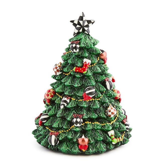 Courtly Christmas Tree Rotating Music Box - {current_domain}