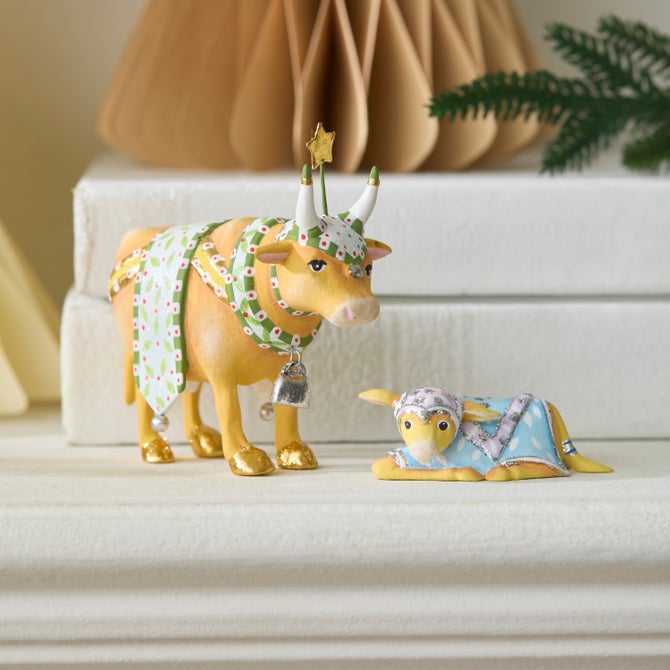 Patience Brewster Nativity Cow & Calf Mini Figures - {current_domain}