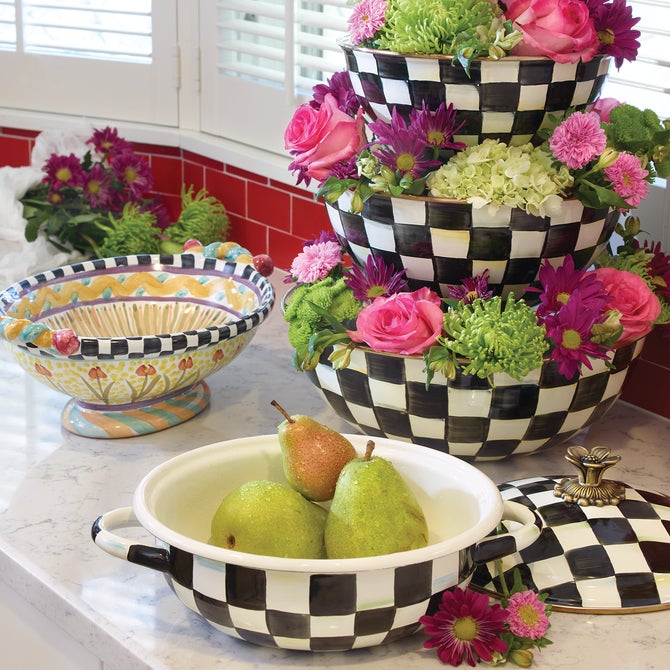 Courtly Check Extra Large Everyday Bowl - {current_domain}