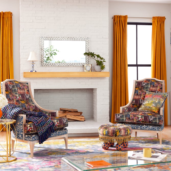 Royal Check Candlestick Lamp - {current_domain}