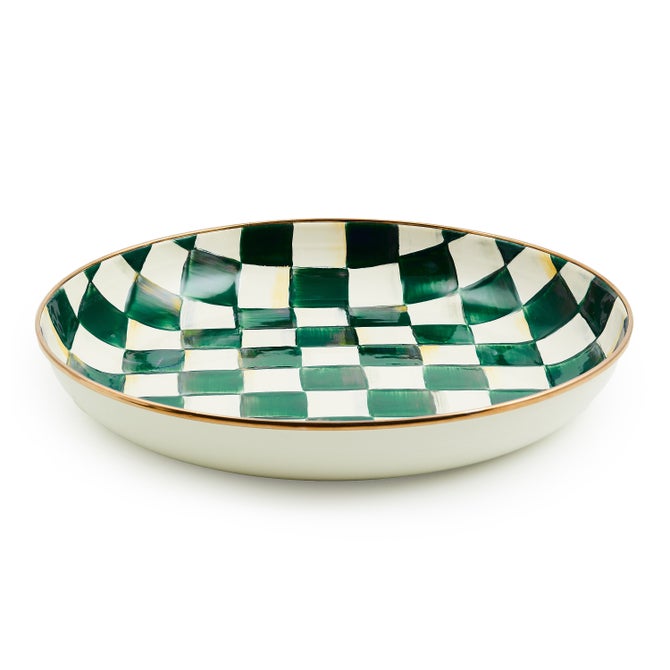 Emerald Check Abundant Bowl - {current_domain}