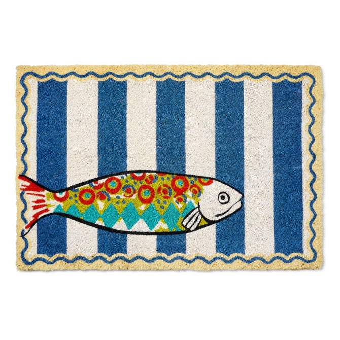 Go Fish Entrance Mat - {current_domain}