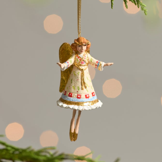 Patience Brewster Nativity Heavenly Angel Mini Ornament - {current_domain}