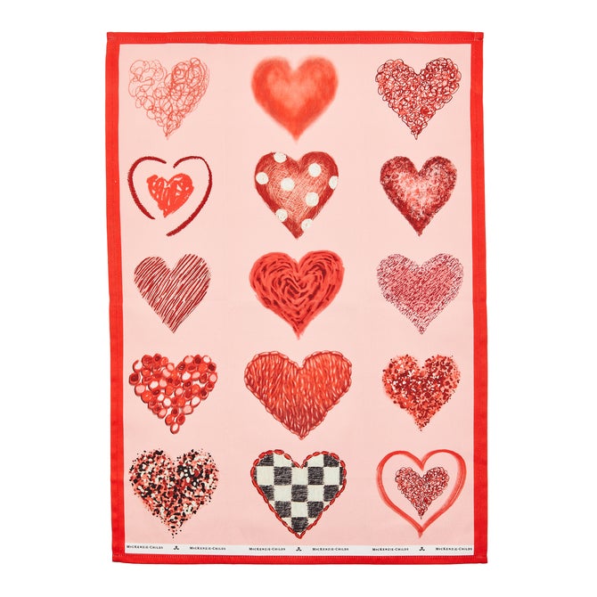 Heart Dish Towel - {current_domain}