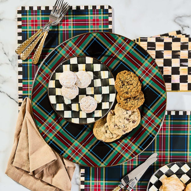 Tartan Serving Platter - {current_domain}