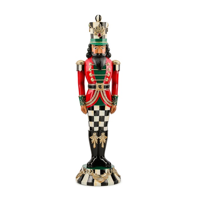 Courtly Classic Resin Black Nutcracker - {current_domain}