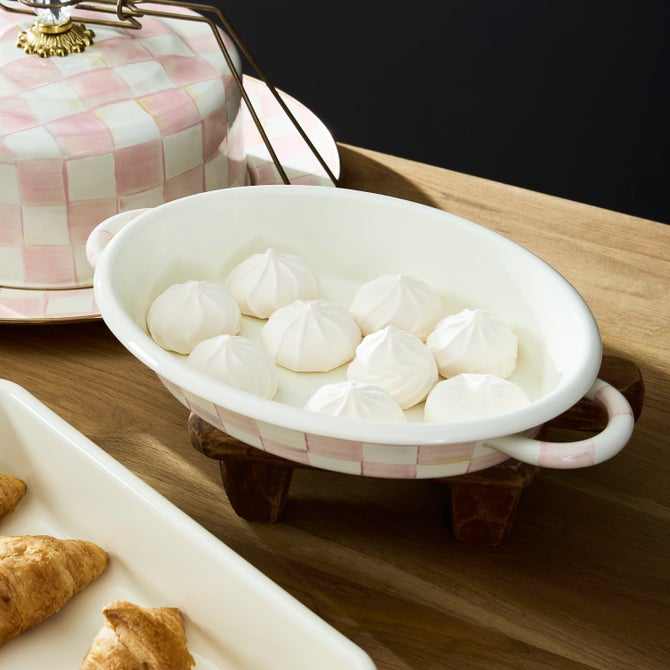 Rosy Check Medium Oval Gratin Dish - {current_domain}