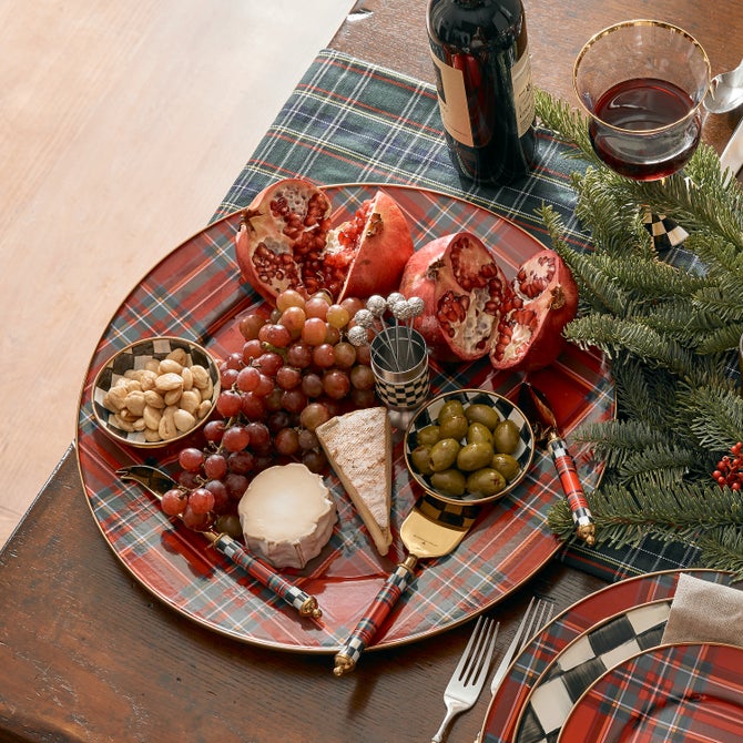 Tartan Serving Platter - {current_domain}