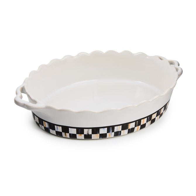 Courtly Check Everyday Medium Oval Baker - {current_domain}