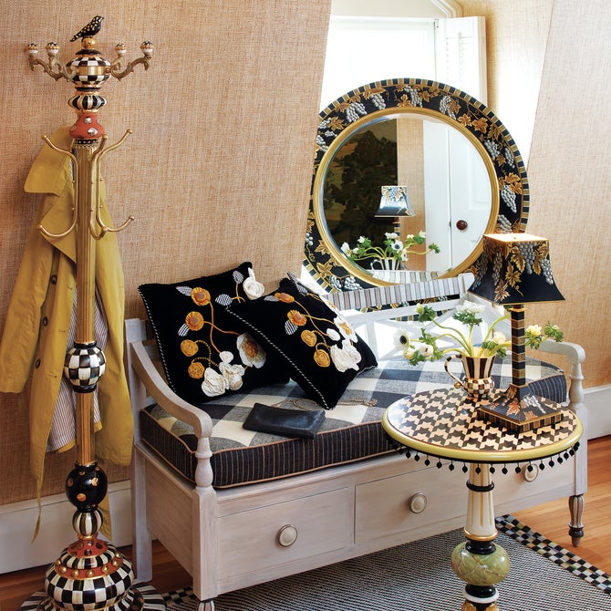 Courtly Check Coat Perch - {current_domain}