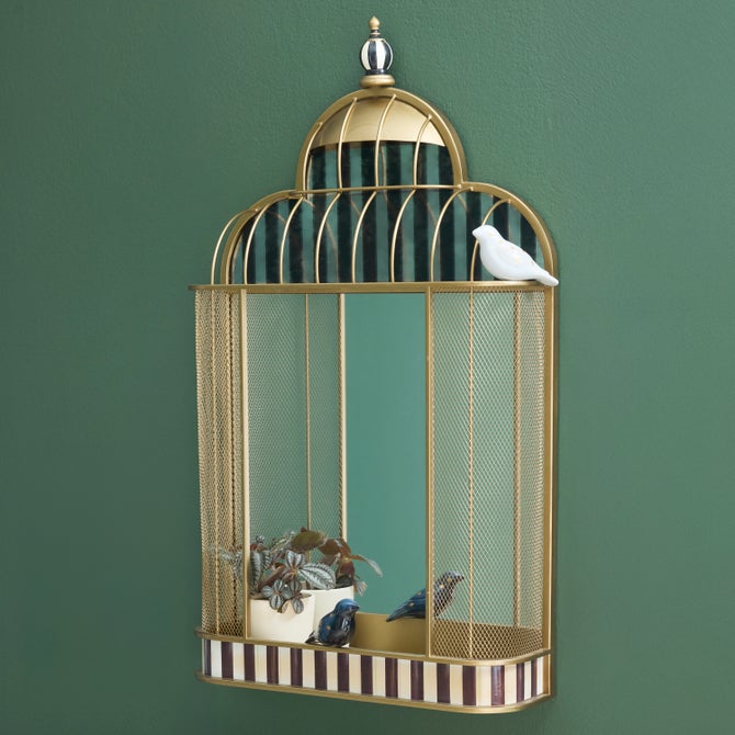Birdcage Medium Wall Mirror - {current_domain}