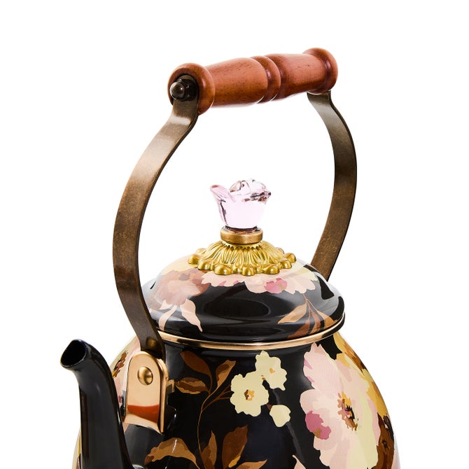 Wild Rose Brown 2 Quart Tea Kettle - {current_domain}