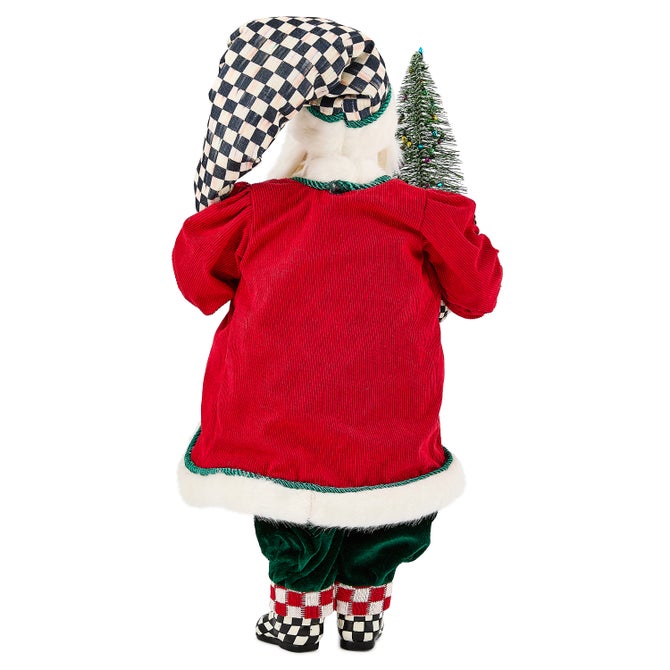 Check It Out Fabric Santa with Tree - {current_domain}