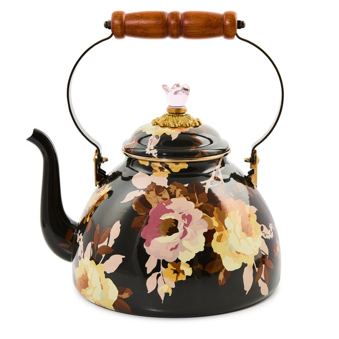 Wild Rose Brown 3 Quart Tea Kettle - {current_domain}