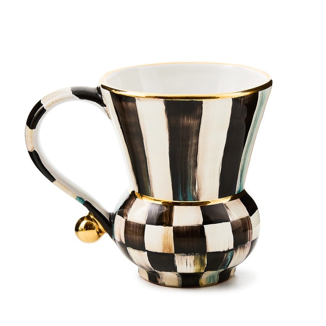Courtly Check Ceramic Mug - {current_domain}