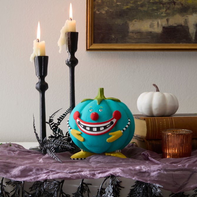 Patience Brewster Clown Pumpkin - {current_domain}