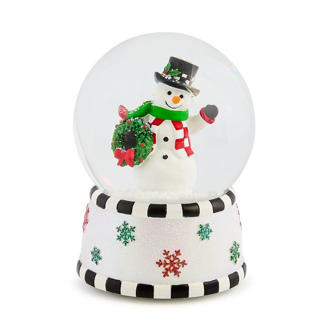 Check It Out Snowman Snow Globe - {current_domain}