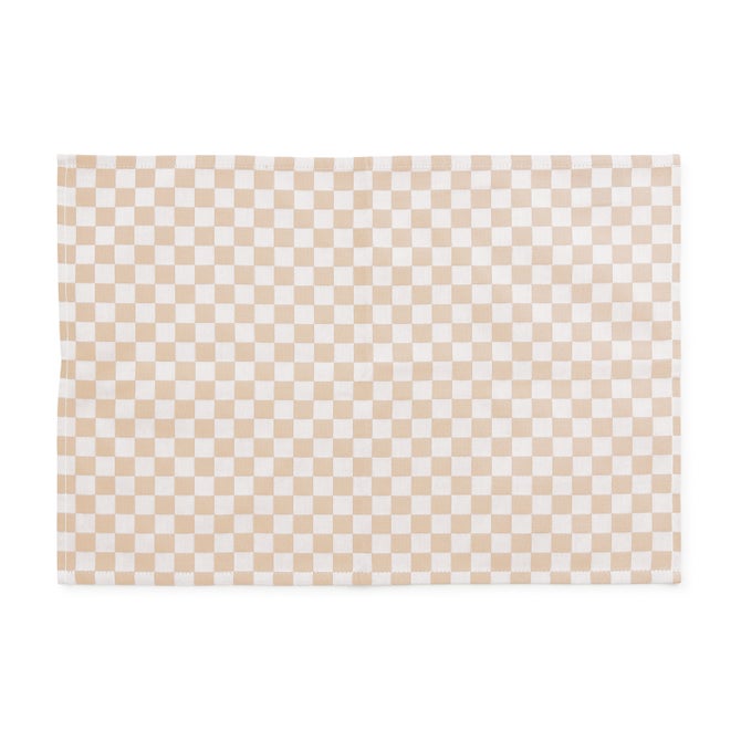 Flax Check Placemat, Set of 4 - {current_domain}