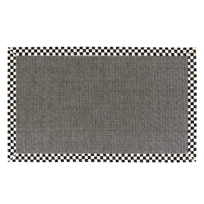Courtly Check 3' x 5' Grey Sisal Rug - {current_domain}