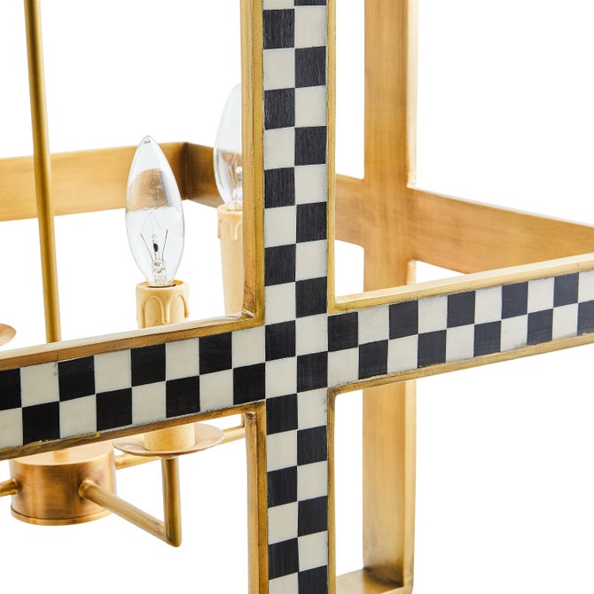 Courtly Cube Chandelier - {current_domain}