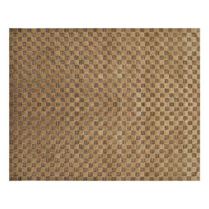 Cocoa Checkerboard 8' x 10' Rug - {current_domain}