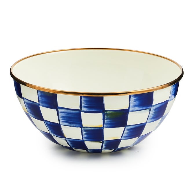 Royal Check Small Everyday Bowl - {current_domain}
