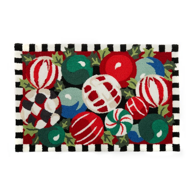 Jolly Ornaments 2' x 3' Rug - {current_domain}