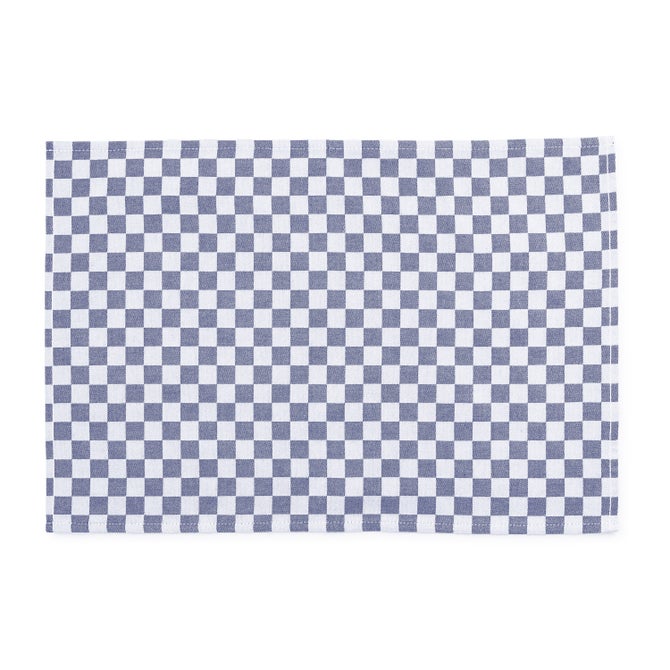 Navy Check Placemat, Set of 4 - {current_domain}