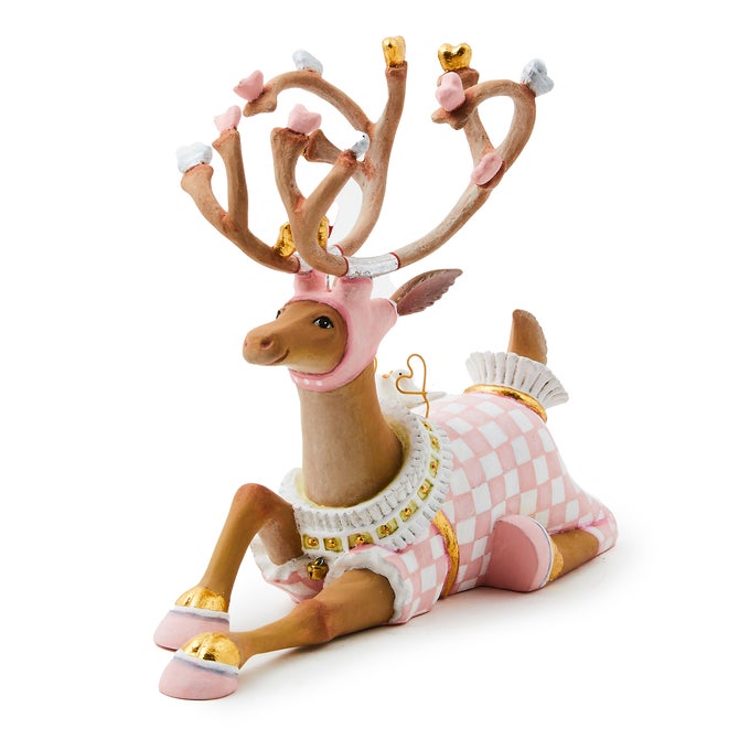 Patience Brewster Dash Away Sitting Cupid Reindeer Figure - {current_domain}
