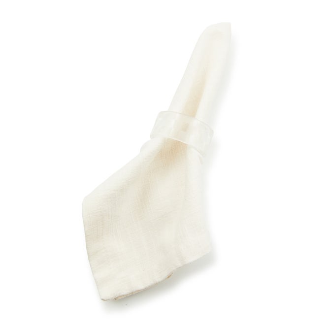 Clear Check Napkin Rings, Set of 4 - {current_domain}