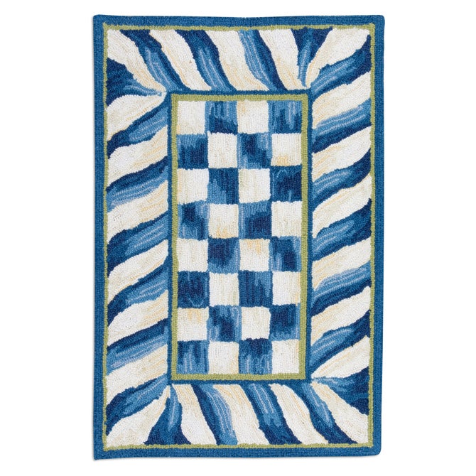 Truly Royal Check Rug - {current_domain}