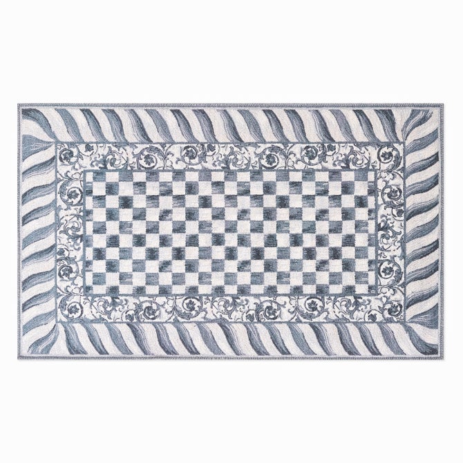 Sterling Check 3' x 5' Washable Rug - {current_domain}