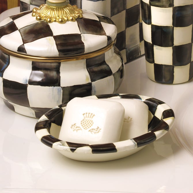 Courtly Check Soap Dish - {current_domain}