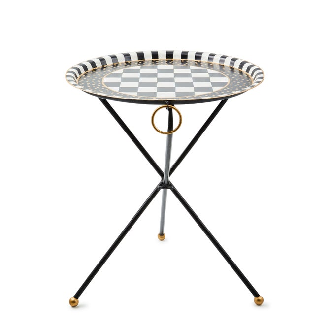 Tilt Top Black Tripod Table - {current_domain}