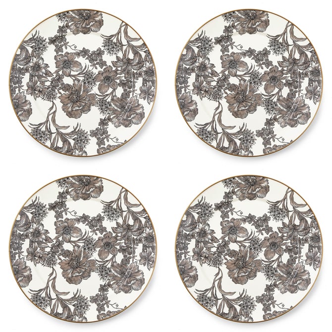 Sterling English Garden Enamel Charger/Plate, Set of 4 - {current_domain}