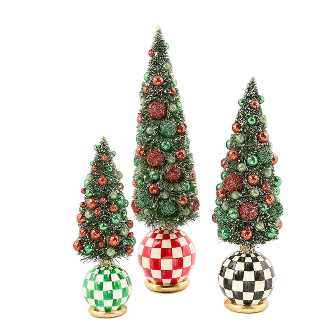 Check It Out Illuminated Large Bottle Brush Tree - {current_domain}