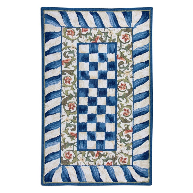 Truly Royal Check Rug - {current_domain}