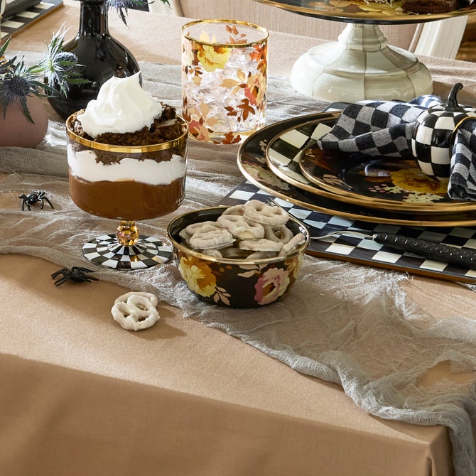 Wild Rose Brown Pinch Bowl - {current_domain}